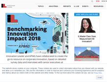 Tablet Screenshot of innovationleader.com